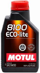 MOTUL 8100 ECO-LITE 5w30 SN/GF-5 1л. синтетика, для бенз. японских а/м, масло моторное